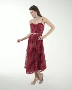 DA VESTIDO CC FANTASIA MIDI TIPO CORSET