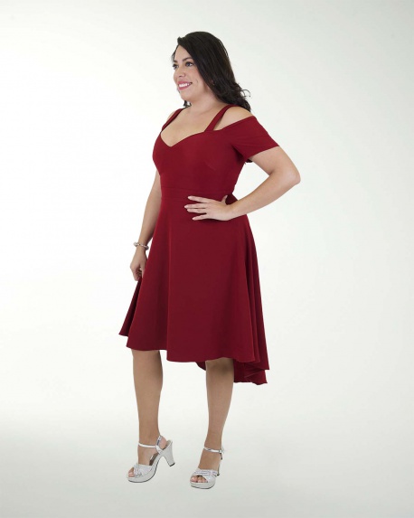 VESTIDO TV BARBIE LISO CIRCULAR