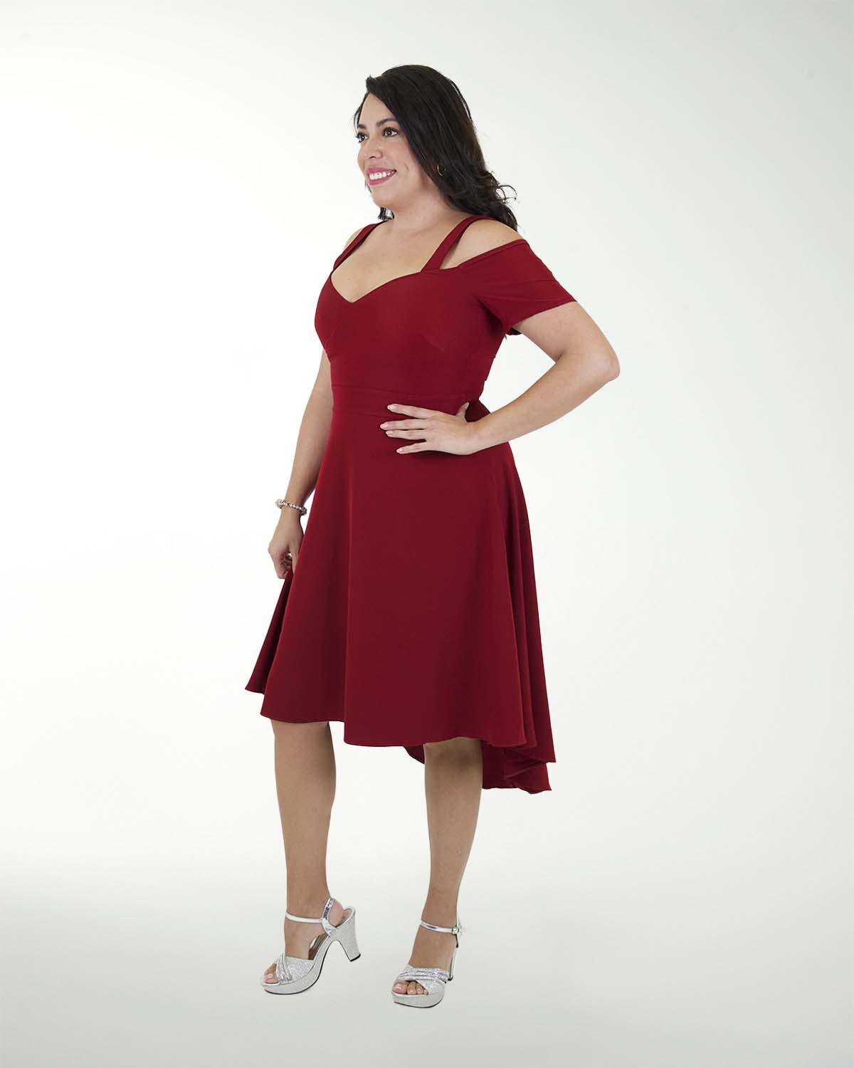 VESTIDO TV BARBIE LISO CIRCULAR