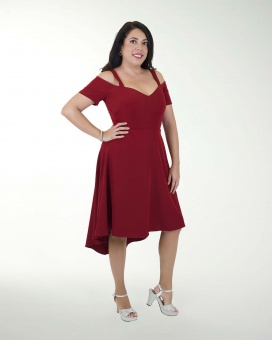VESTIDO TV BARBIE LISO CIRCULAR