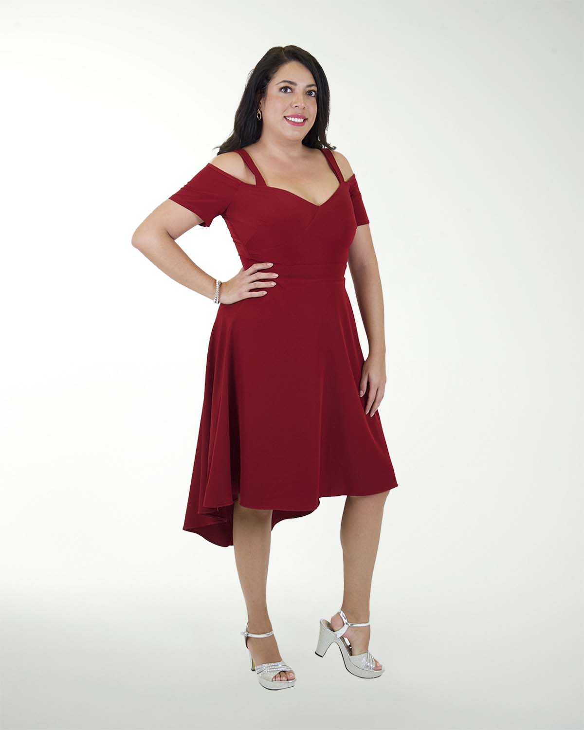VESTIDO TV BARBIE LISO CIRCULAR