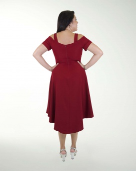 VESTIDO TV BARBIE LISO CIRCULAR