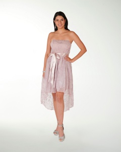 VESTIDO CC IMPERIAL GLITER LARGO IRREGULAR