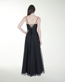 VESTIDO CL CORSET FALDA SEMICIRCULAR