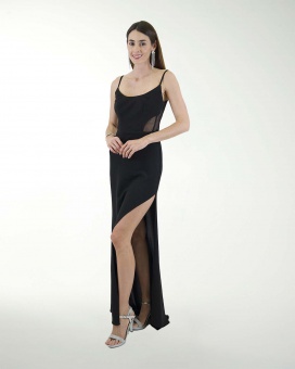 VESTIDO CL HOLYWOOD CON ABERTURA VESTIDO CL HOLYWOOD CON ABERTURA