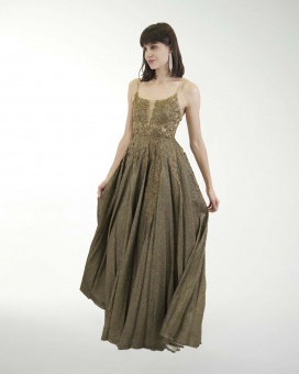 VESTIDO PR GRAN GALA CON BRILLO