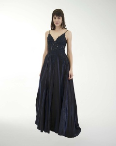 VESTIDO PR GRAN GALA CON BRILLO