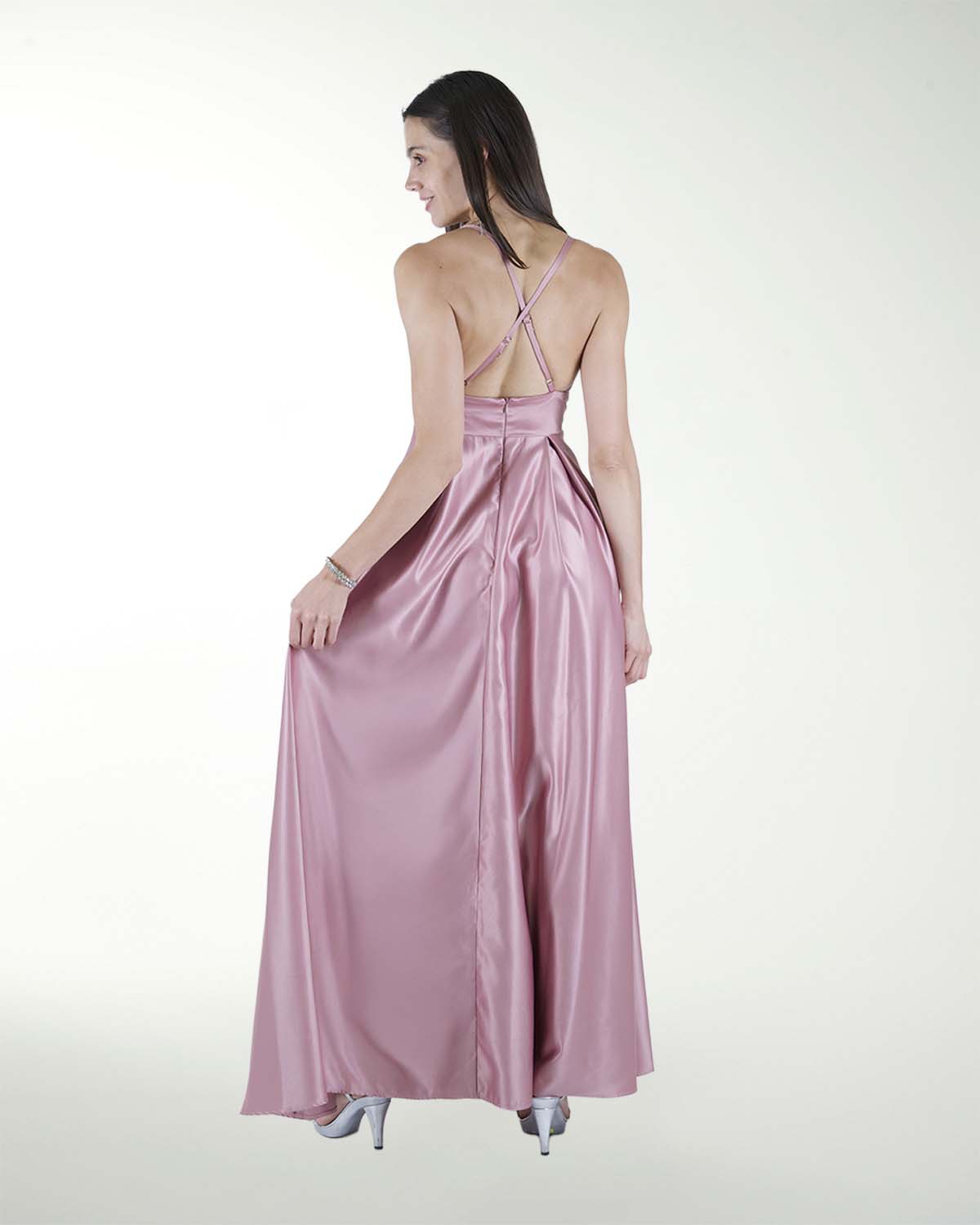 VESTIDO CL ESCOTE EN V