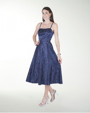 VESTIDO CASUAL HALTER CON JARETAS