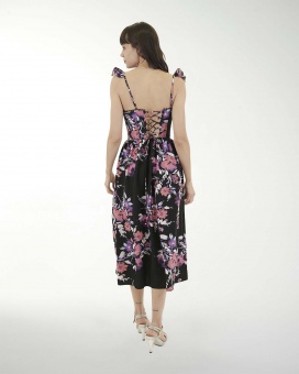 VESTIDO CA MADRID ESTAMPADO MIDI VESTIDO CA MADRID ESTAMPADO MIDI