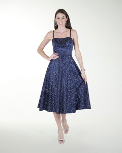 VESTIDO CA HALTER CON JARETAS EN LA ESPALDA