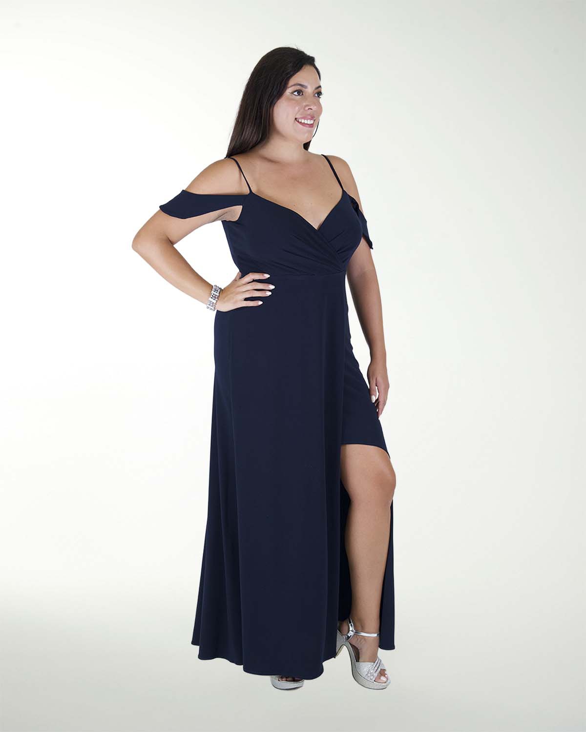 VESTIDO TE CON ABERTURA