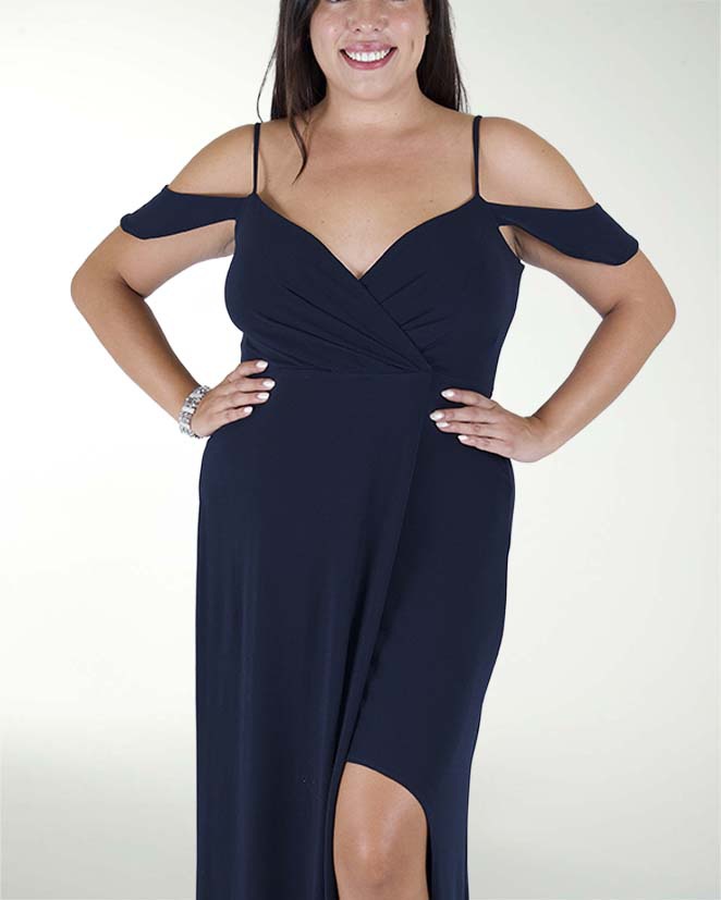 VESTIDO TE CON ABERTURA