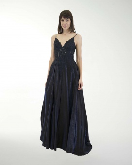 VESTIDO PR GRAN GALA CON BRILLO