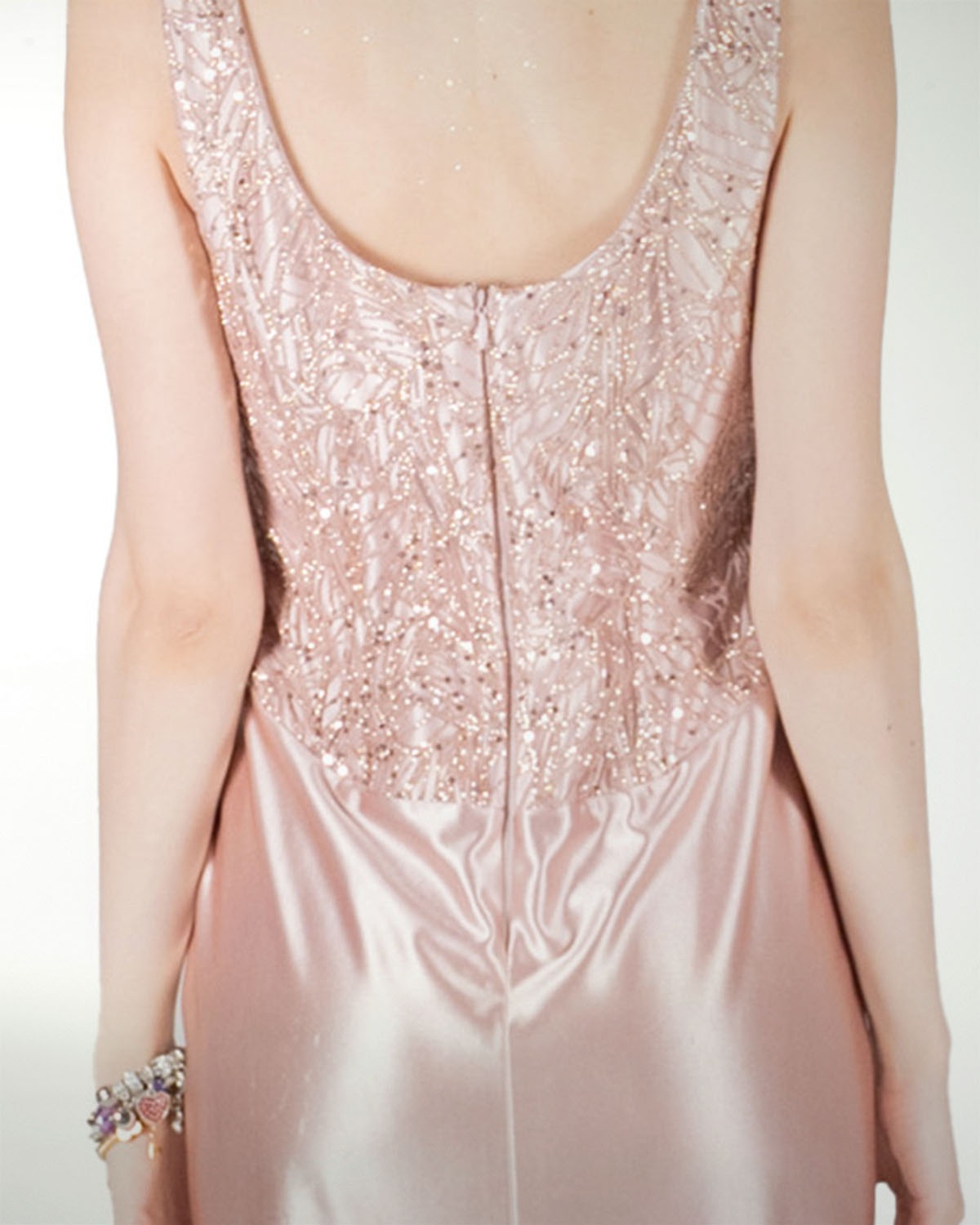 VESTIDO CL CORSET CON FALDA DRAPEADA