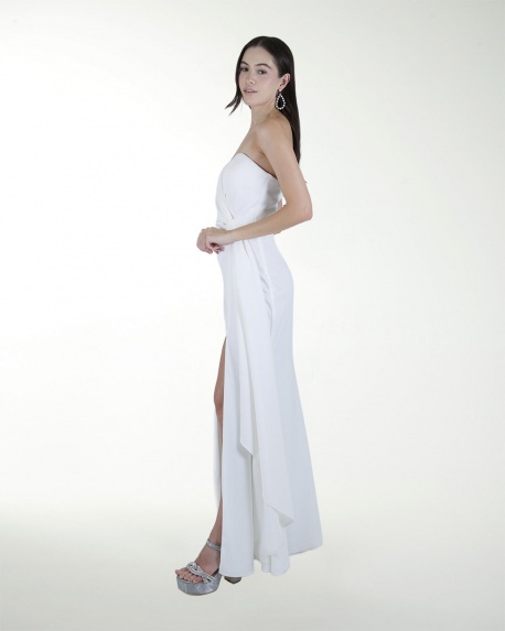 VESTIDO CL BLA DE UN HOMBRO