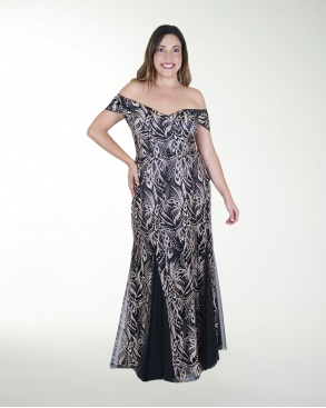 VESTIDO TE  ENTALLADO CORTE SIRENA