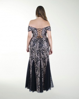 VESTIDO TE  ENTALLADO CORTE SIRENA