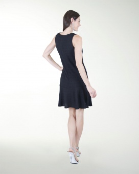 VESTIDO CA BOTONES ESCOTE REDONDO