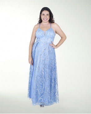 VESTIDO TE EN TELA ESTAMPADA