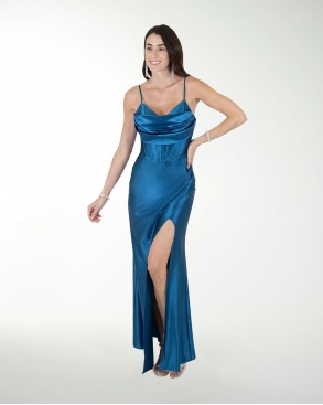 VESTIDO CL WARP CORSET Y FALDA ENVOLVENTE