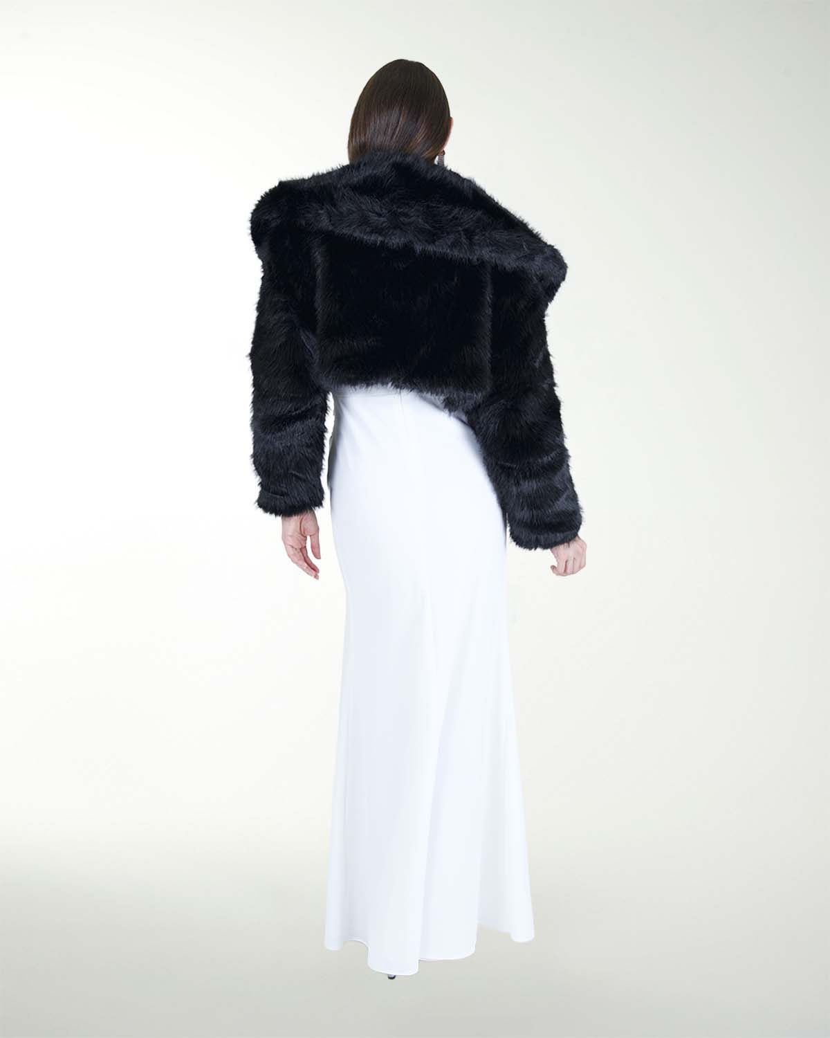 CHAMARRA DE PELO SINTETICO