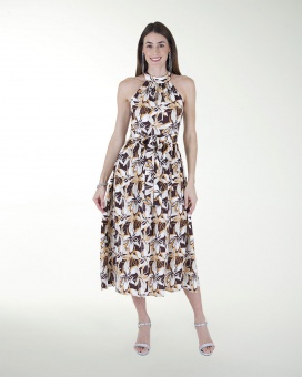 VESTIDO CA CUELLO ALTO