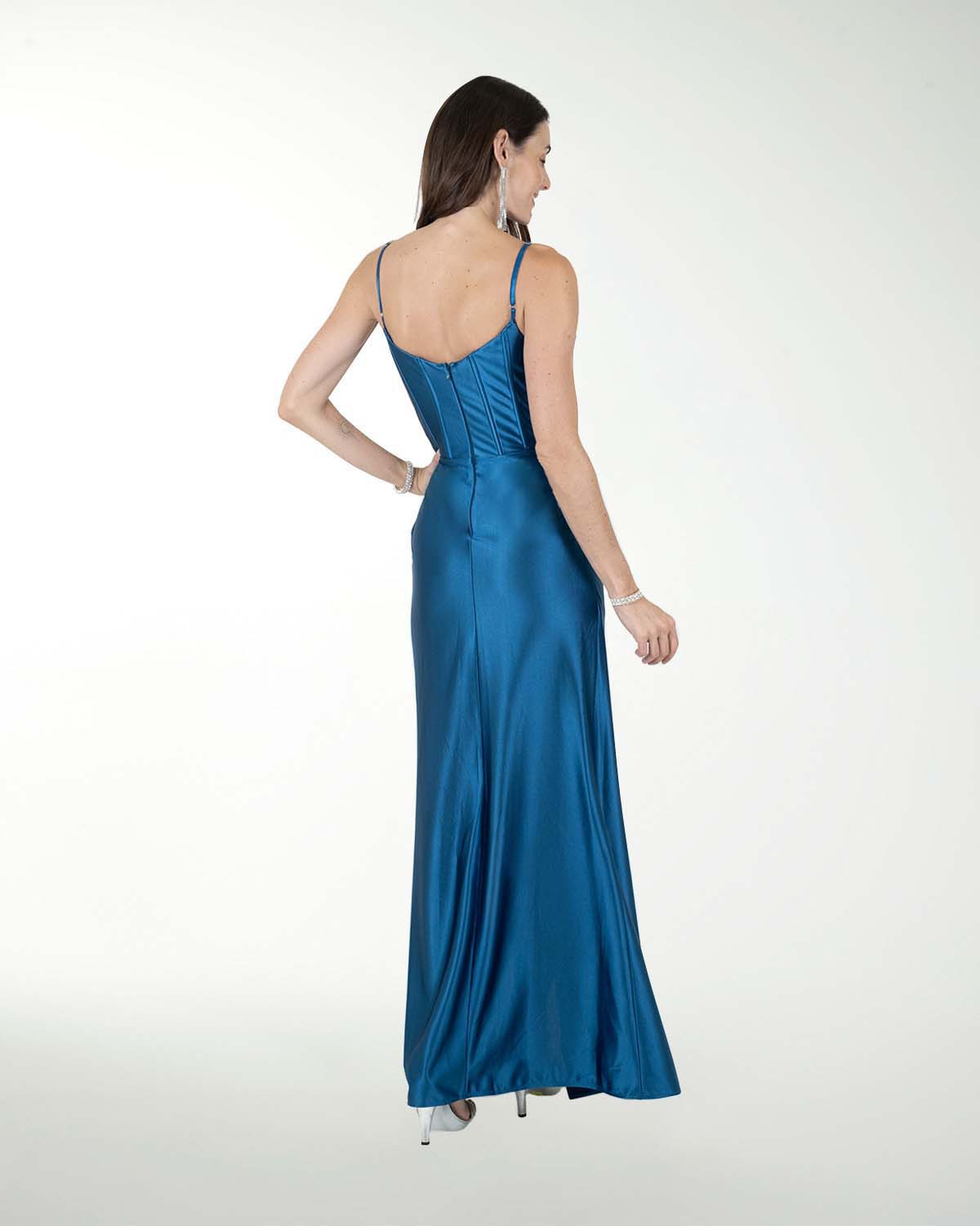 VESTIDO CL WARP CORSET Y FALDA ENVOLVENTE