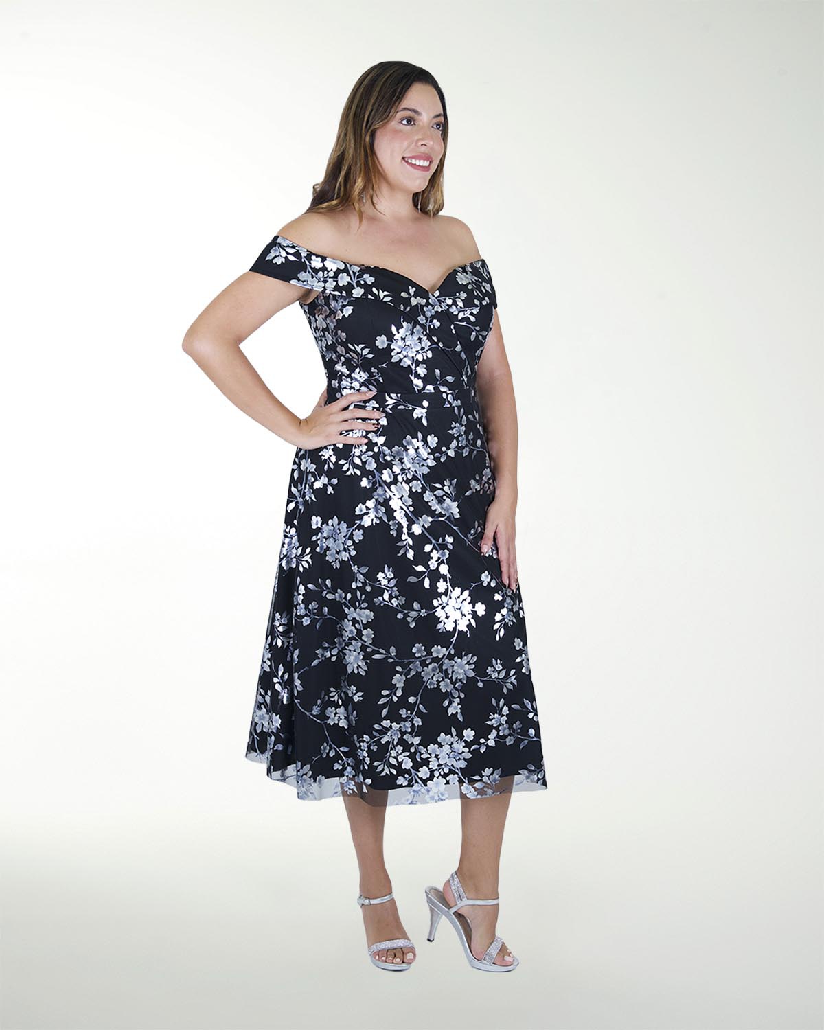 VESTIDO TE HOMBRO DESCUBIERTO