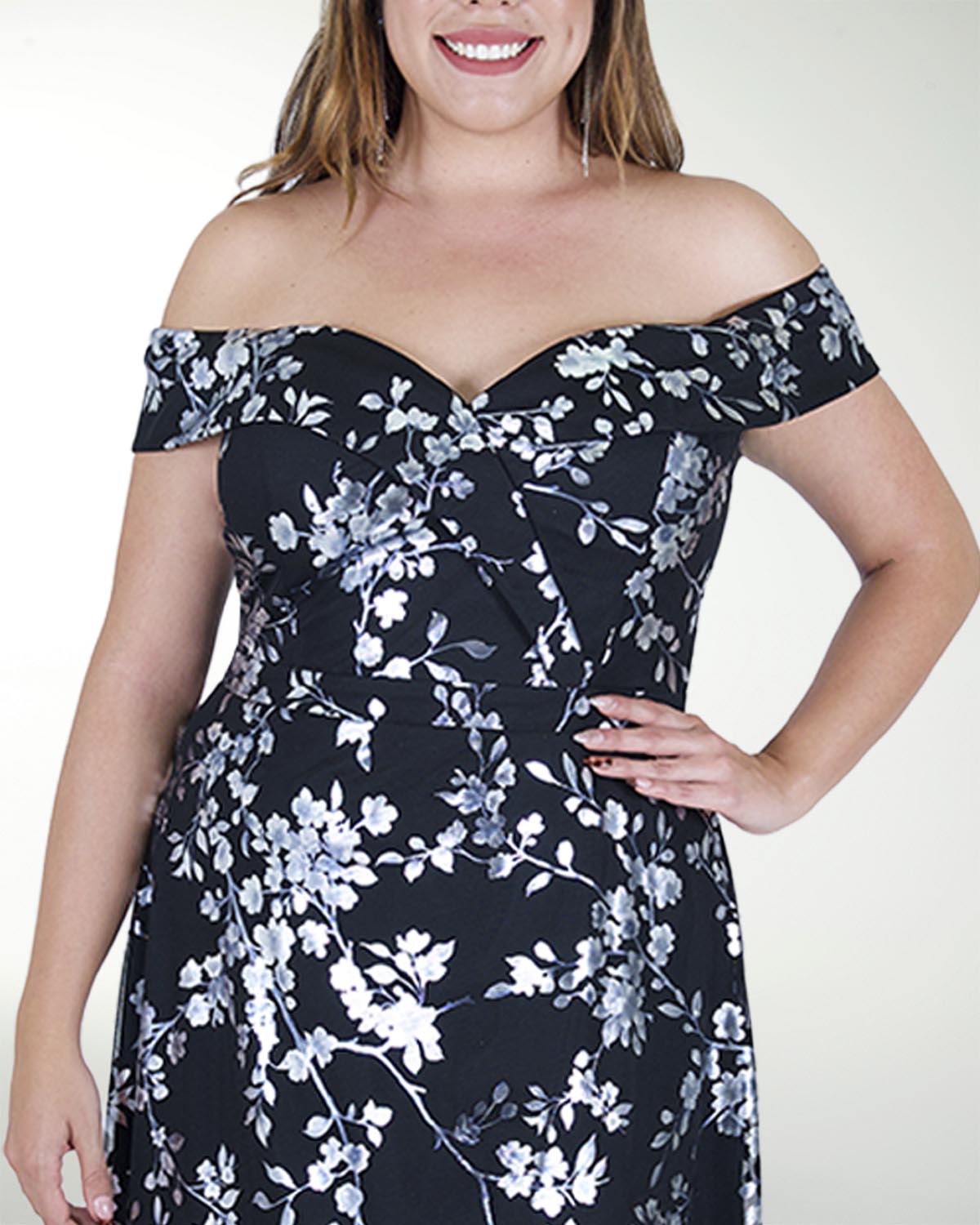 VESTIDO TE HOMBRO DESCUBIERTO