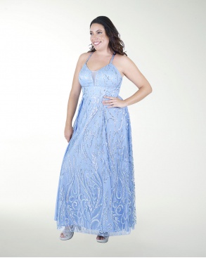 VESTIDO TE EN TELA ESTAMPADA