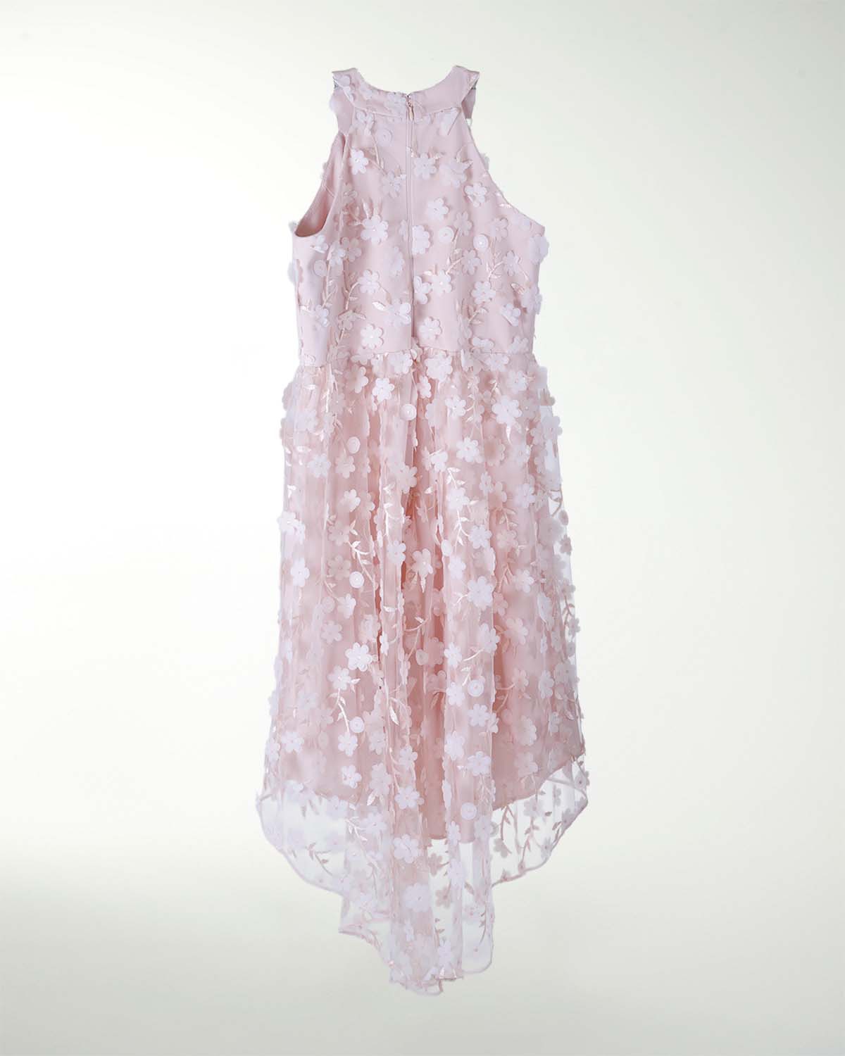 VESTIDO NI 12 14 16 CON CAUDA