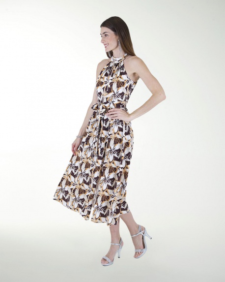 VESTIDO CA CUELLO ALTO