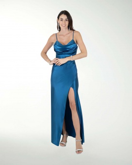 VESTIDO CL WARP CORSET Y FALDA ENVOLVENTE