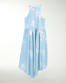 VESTIDO NI 12 14 16 CON CAUDA