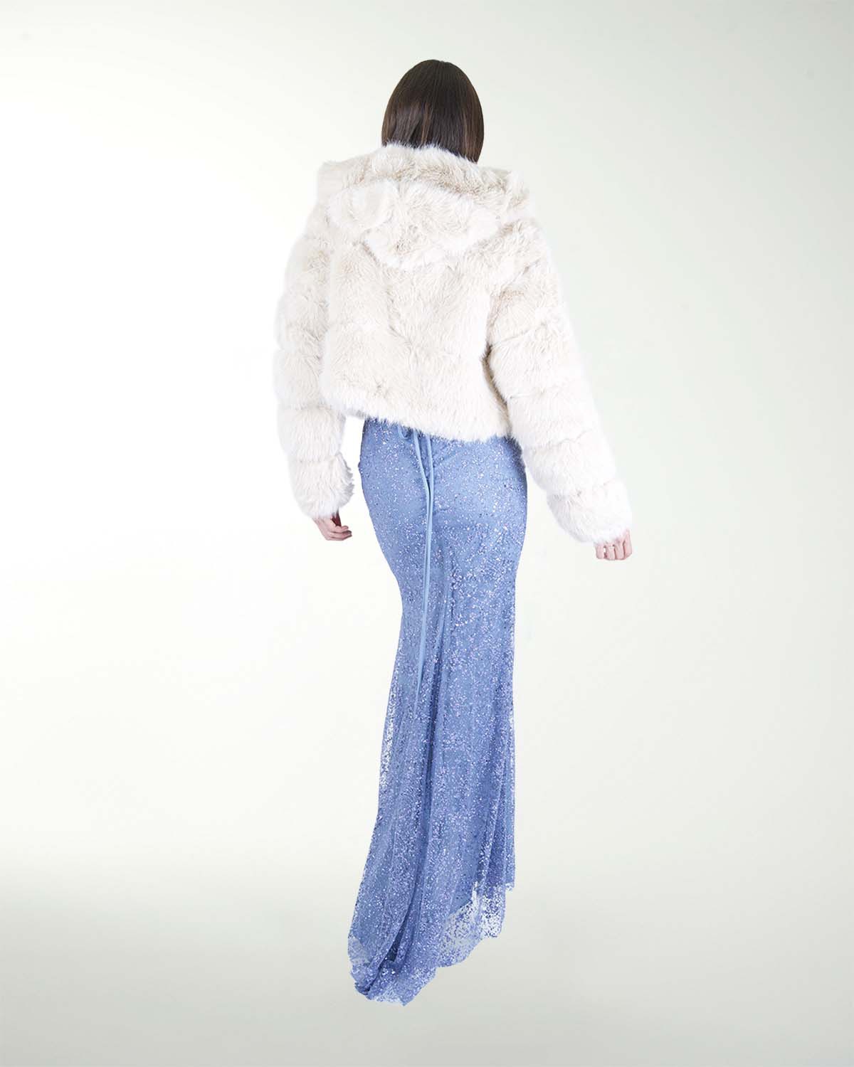 CHAMARRA DE PELO SINTETICO