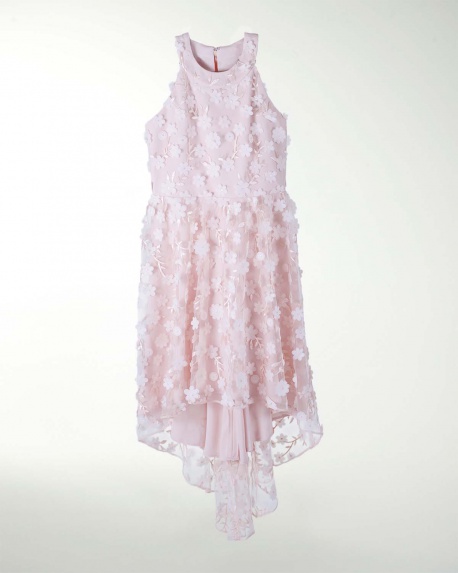 VESTIDO NI 12 14 16 CON CAUDA