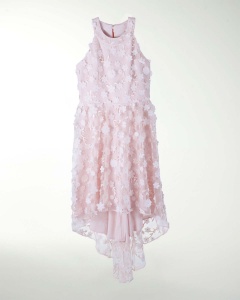 VESTIDO NI 12 14 16 CON CAUDA