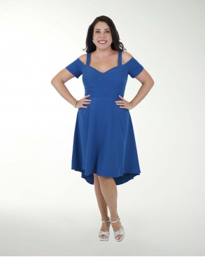 VESTIDO TE  BARBIE LISO CIRCULAR