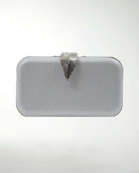 BOLSA DE FIESTA CON DECORADO DE HOJA