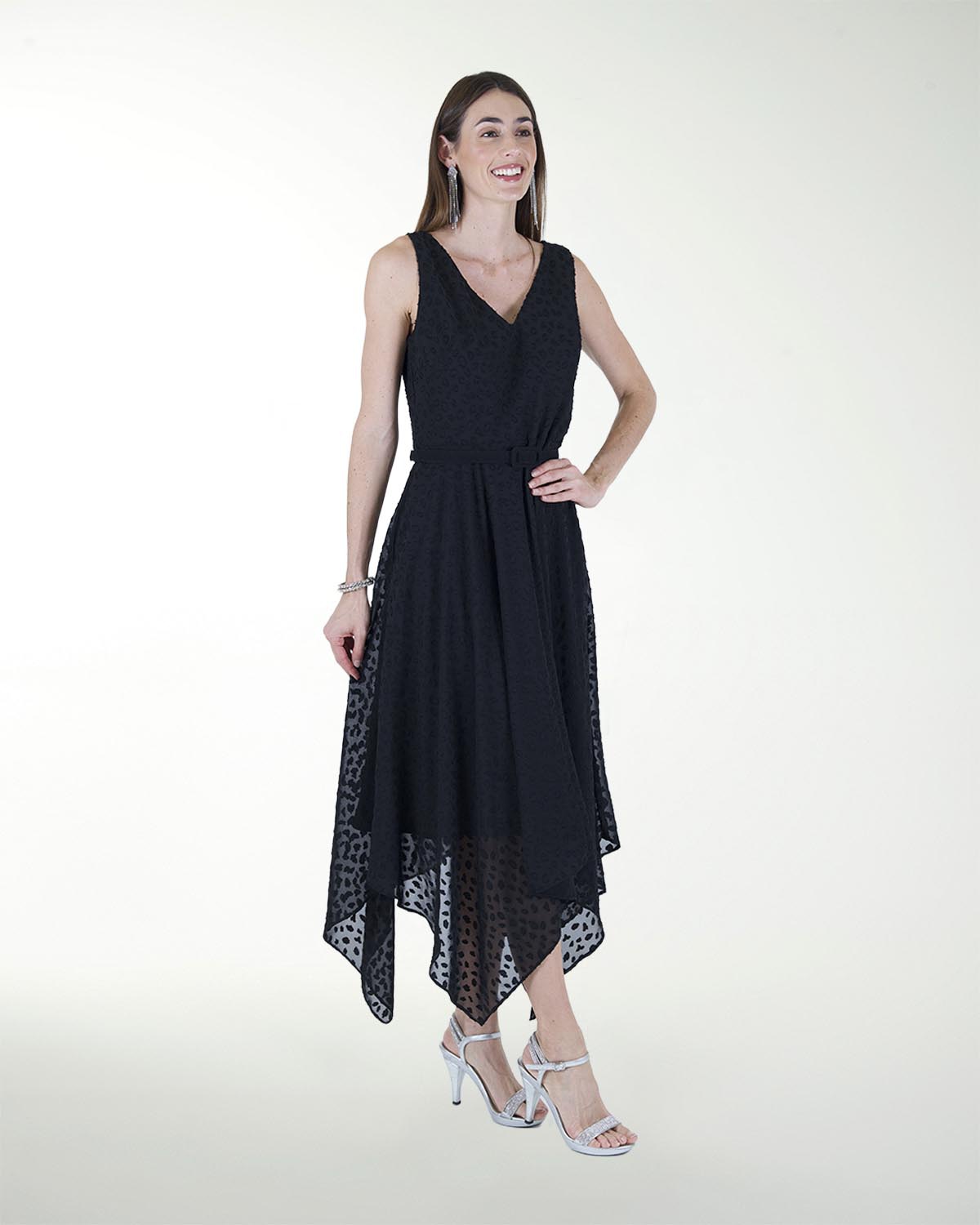 VESTIDO CA  ESCOTE EN V