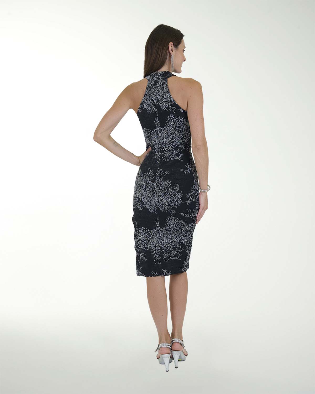 VESTIDO ANT LICRA  FANTASIA  ABERTURA