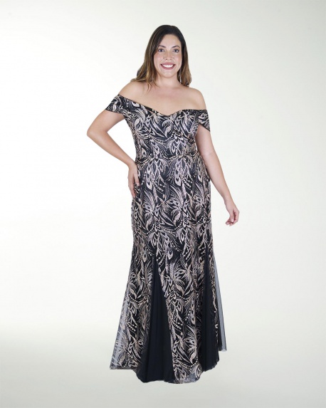 VESTIDO TE  ENTALLADO CORTE SIRENA