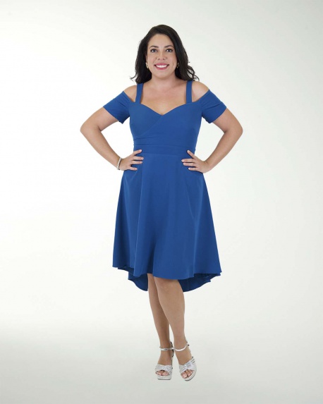 VESTIDO TV  BARBIE LISO CIRCULAR