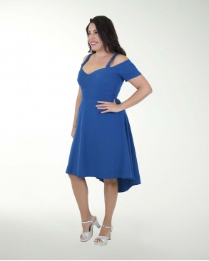 VESTIDO TE  BARBIE LISO CIRCULAR