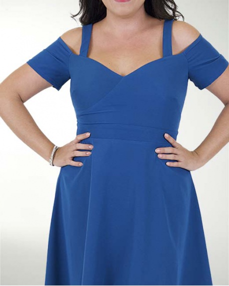 VESTIDO TV  BARBIE LISO CIRCULAR