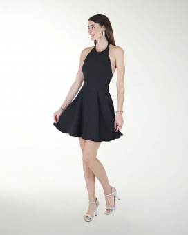 VESTIDO ANT LISO HALTER