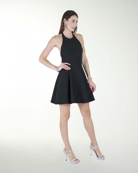 VESTIDO ANT LISO HALTER