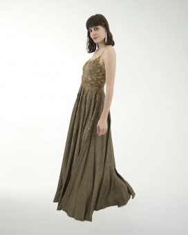 VESTIDO PR GRAN GALA CON BRILLO
