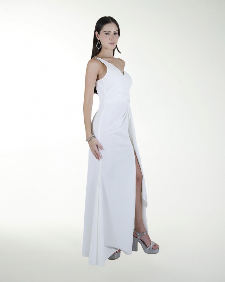 VESTIDO CL BLA DE UN HOMBRO
